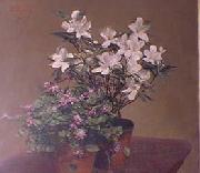 Henri Fantin-Latour, Violetas y Azaleas